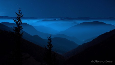 Noc na horách...